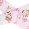 Babymam kocyk minky do wózka poduszka kołderka motylek 3w1