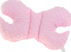 Babymam kocyk minky do wózka poduszka kołderka motylek 3w1