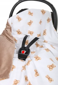 Babymam kocyk otulacz do nosidełka wózka fotelika