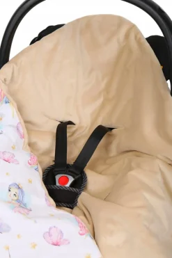 Babymam kocyk otulacz do nosidełka wózka fotelika