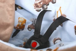 Babymam kocyk otulacz do nosidełka wózka fotelika