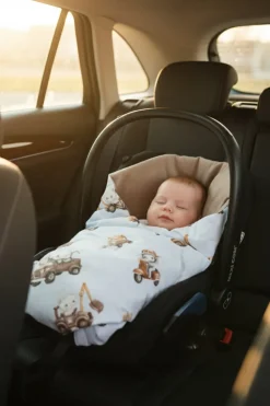 Babymam kocyk otulacz do nosidełka wózka fotelika