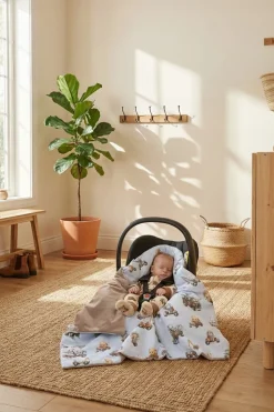 Babymam kocyk otulacz do nosidełka wózka fotelika