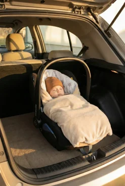 Babymam kocyk otulacz do nosidełka wózka fotelika