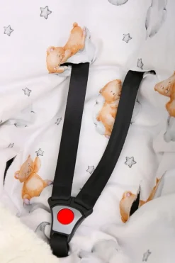 Babymam kocyk otulacz do nosidełka wózka fotelika