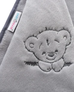 Babymam kocyk pluszowy haftowany 75x100 premium