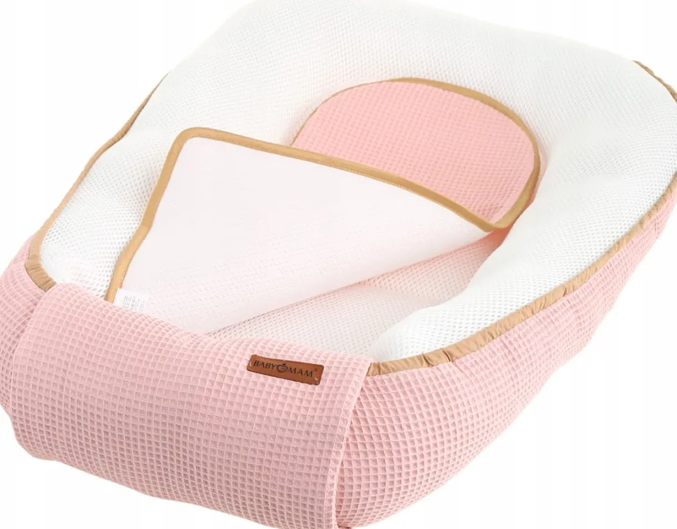 Babymam kokon niemowlęcy AIR 3D safe sleep set gniazdo kojec zestaw