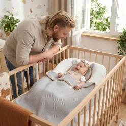 Babymam kokon niemowlęcy AIR 3D safe sleep set gniazdo kojec zestaw