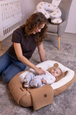 Babymam kokon niemowlęcy AIR 3D safe sleep set gniazdo kojec zestaw