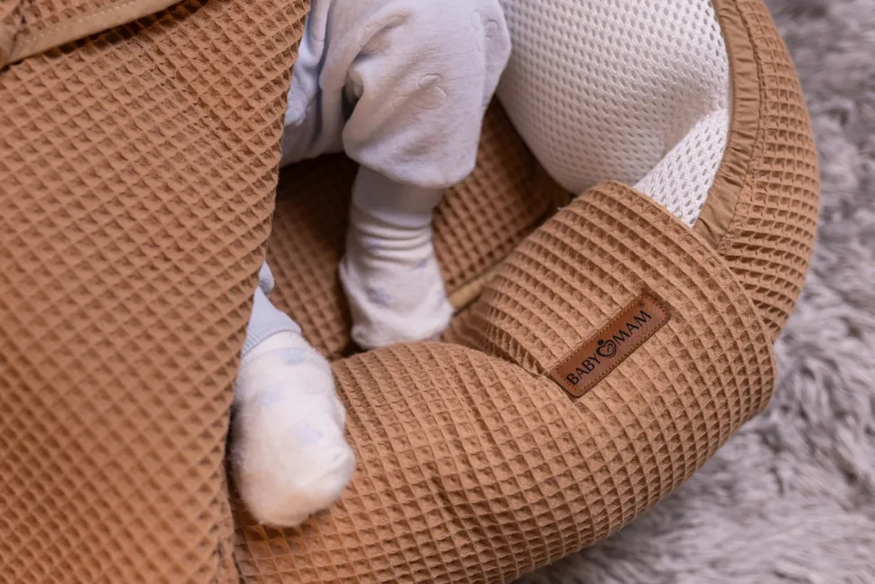 Babymam kokon niemowlęcy AIR 3D safe sleep set gniazdo kojec zestaw