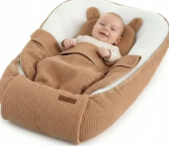 Babymam kokon niemowlęcy AIR 3D safe sleep set gniazdo kojec zestaw