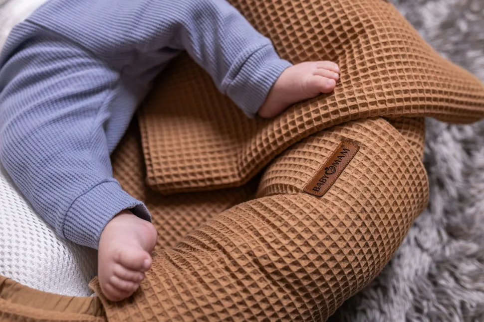 Babymam kokon niemowlęcy AIR 3D safe sleep set gniazdo kojec zestaw