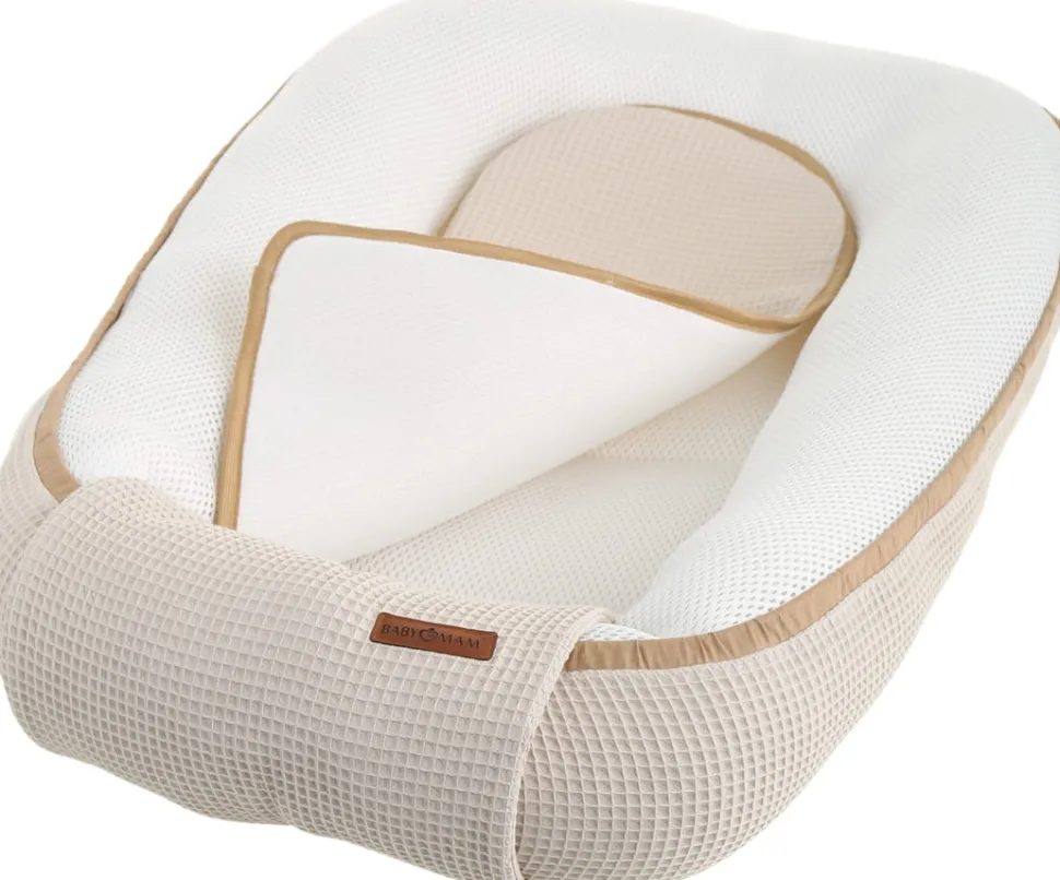 Babymam kokon niemowlęcy AIR 3D safe sleep set gniazdo kojec zestaw