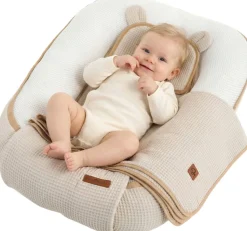 Babymam kokon niemowlęcy AIR 3D safe sleep set gniazdo kojec zestaw