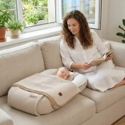 Babymam kokon niemowlęcy AIR 3D safe sleep set gniazdo kojec zestaw