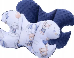 Babymam kokon niemowlęcy gniazdo kojec minky 7 el.