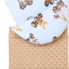 Babymam kokon niemowlęcy gniazdo kojec minky 7 el.