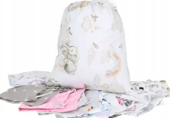 Babymam kokon niemowlęcy gniazdo kojec minky 7 el.