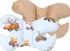 Babymam kokon niemowlęcy gniazdo kojec minky 7 el.