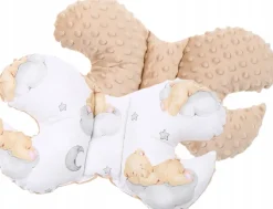 Babymam kokon niemowlęcy gniazdo kojec minky 7 el.