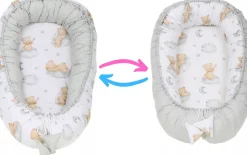 Babymam kokon niemowlęcy gniazdo kojec minky 7 el.
