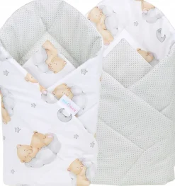 Babymam kokon niemowlęcy gniazdo kojec minky 7 el.