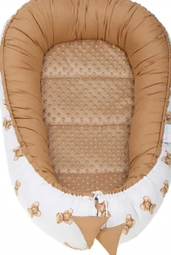 Babymam kokon niemowlęcy gniazdo kojec minky 7 el.