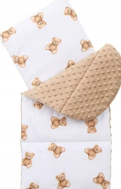 Babymam kokon niemowlęcy gniazdo kojec minky 7 el.