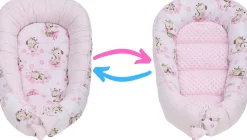 Babymam kokon niemowlęcy gniazdo kojec minky 7 el.