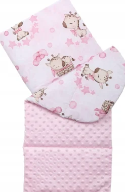 Babymam kokon niemowlęcy gniazdo kojec minky 7 el.