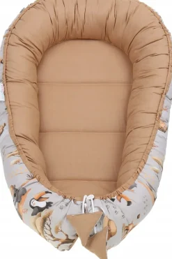 Babymam kokon niemowlęcy gniazdo kojec minky 7 el.