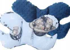 Babymam kokon niemowlęcy gniazdo kojec minky 7 el.