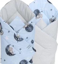 Babymam kokon niemowlęcy gniazdo kojec minky 7 el.