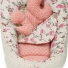 Babymam kokon niemowlęcy gniazdo kojec minky 7 el.