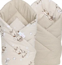 Babymam kokon niemowlęcy gniazdo kojec minky 7 el.
