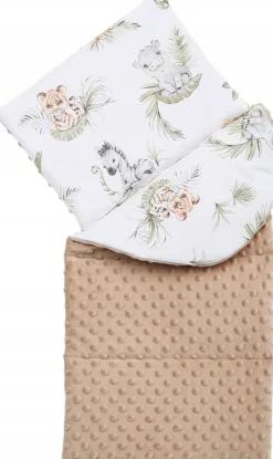 Babymam kokon niemowlęcy gniazdo kojec minky 7 el.