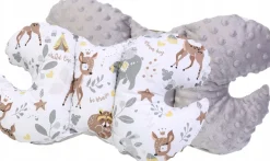 Babymam kokon niemowlęcy gniazdo kojec minky 7 el.