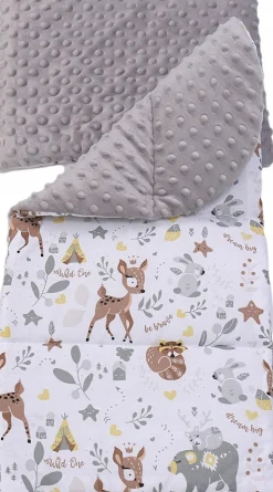 Babymam kokon niemowlęcy gniazdo kojec minky 7 el.