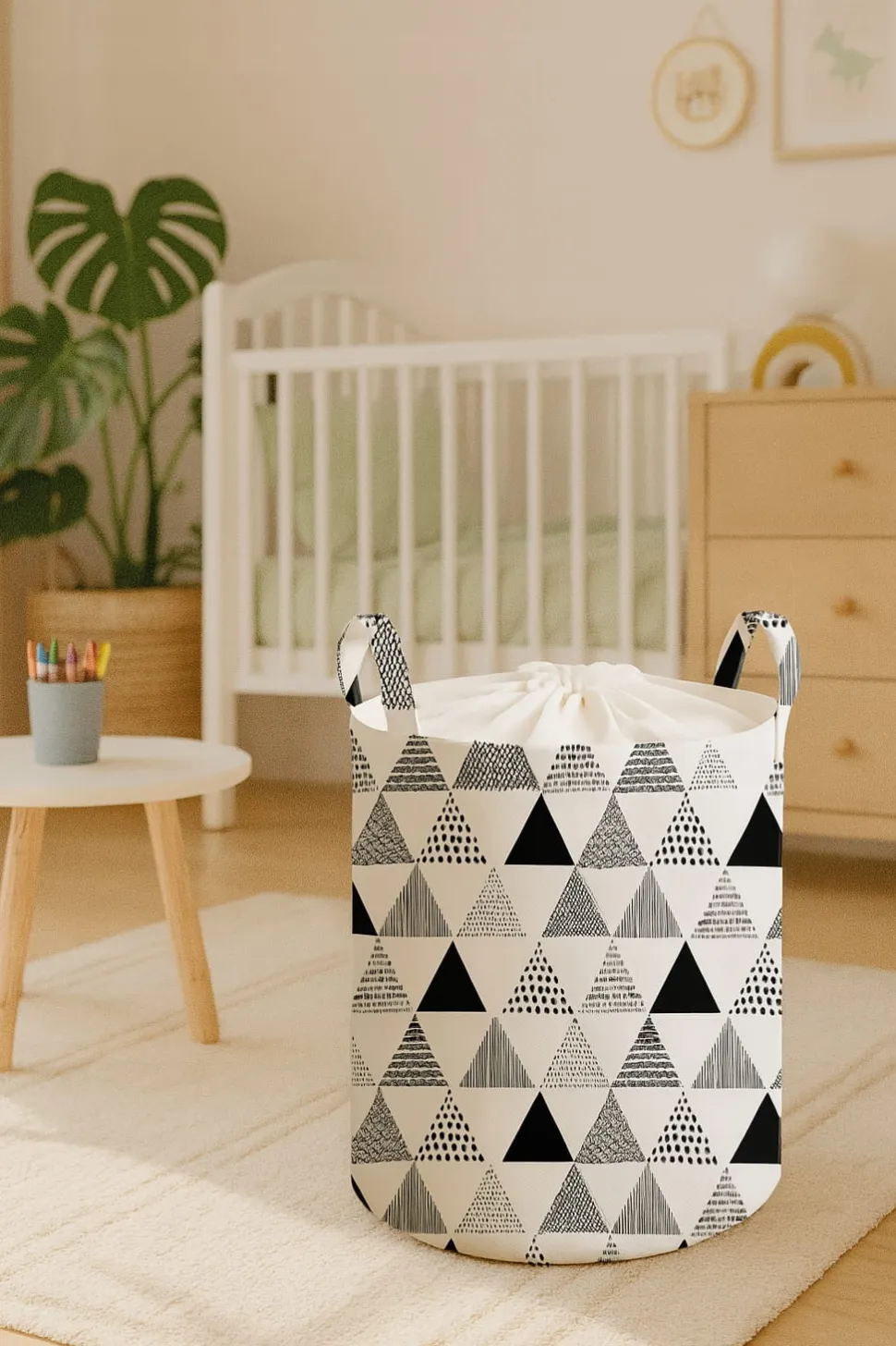 Babymam kosz na zabawki ubrania pranie duży zamykany pojemnik organizer