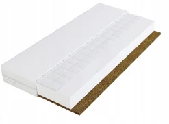 Babymam materac łóżeczka 120x60 kokos pianka gryka