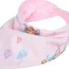 Babymam miękki śliniak apaszka minky na rzepy 2w1