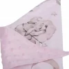 Babymam miękki śliniak apaszka minky na rzepy 2w1