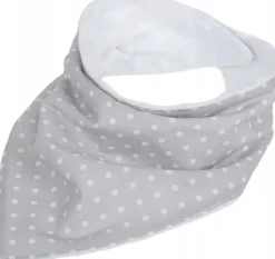 Babymam miękki śliniak apaszka minky na rzepy 2w1