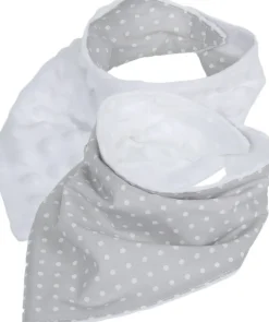 Babymam miękki śliniak apaszka minky na rzepy 2w1