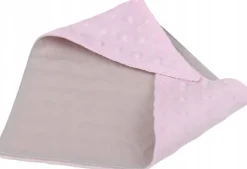 Babymam miękki śliniak apaszka minky na rzepy 2w1