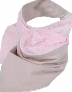 Babymam miękki śliniak apaszka minky na rzepy 2w1