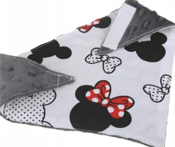 Babymam miękki śliniak apaszka minky na rzepy 2w1