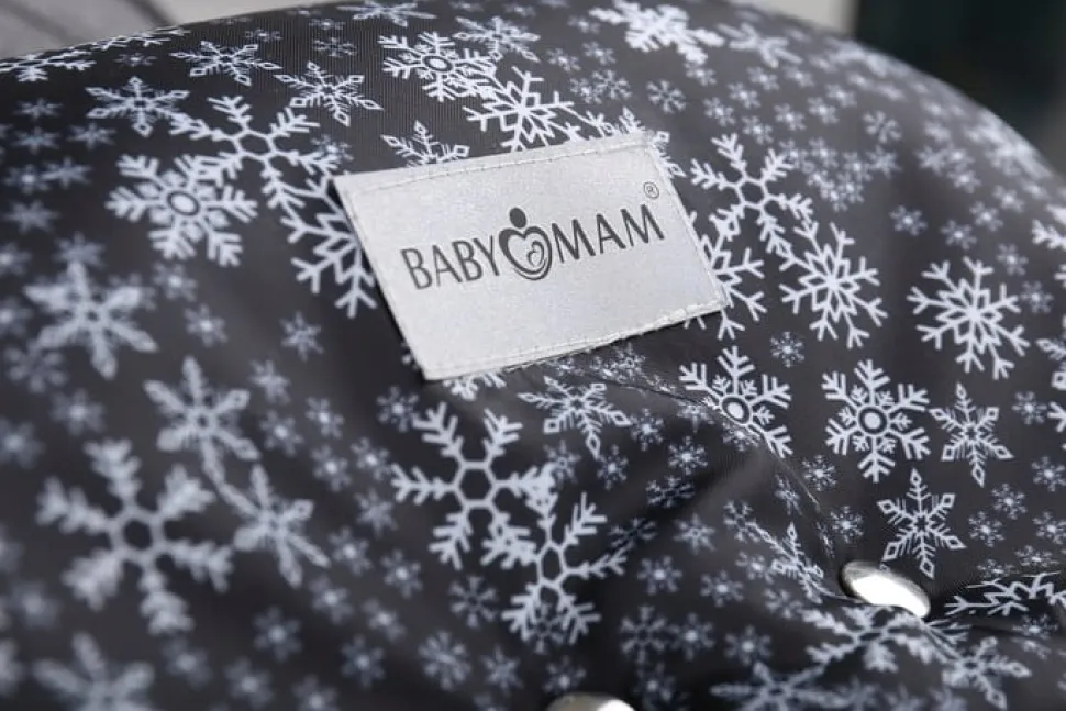 Babymam mufka do wózka rękawica ocieplana na sanki