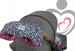 Babymam mufka do wózka rękawica ocieplana na sanki