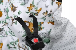 Babymam muślinowy otulacz kocyk nosidełka fotelika
